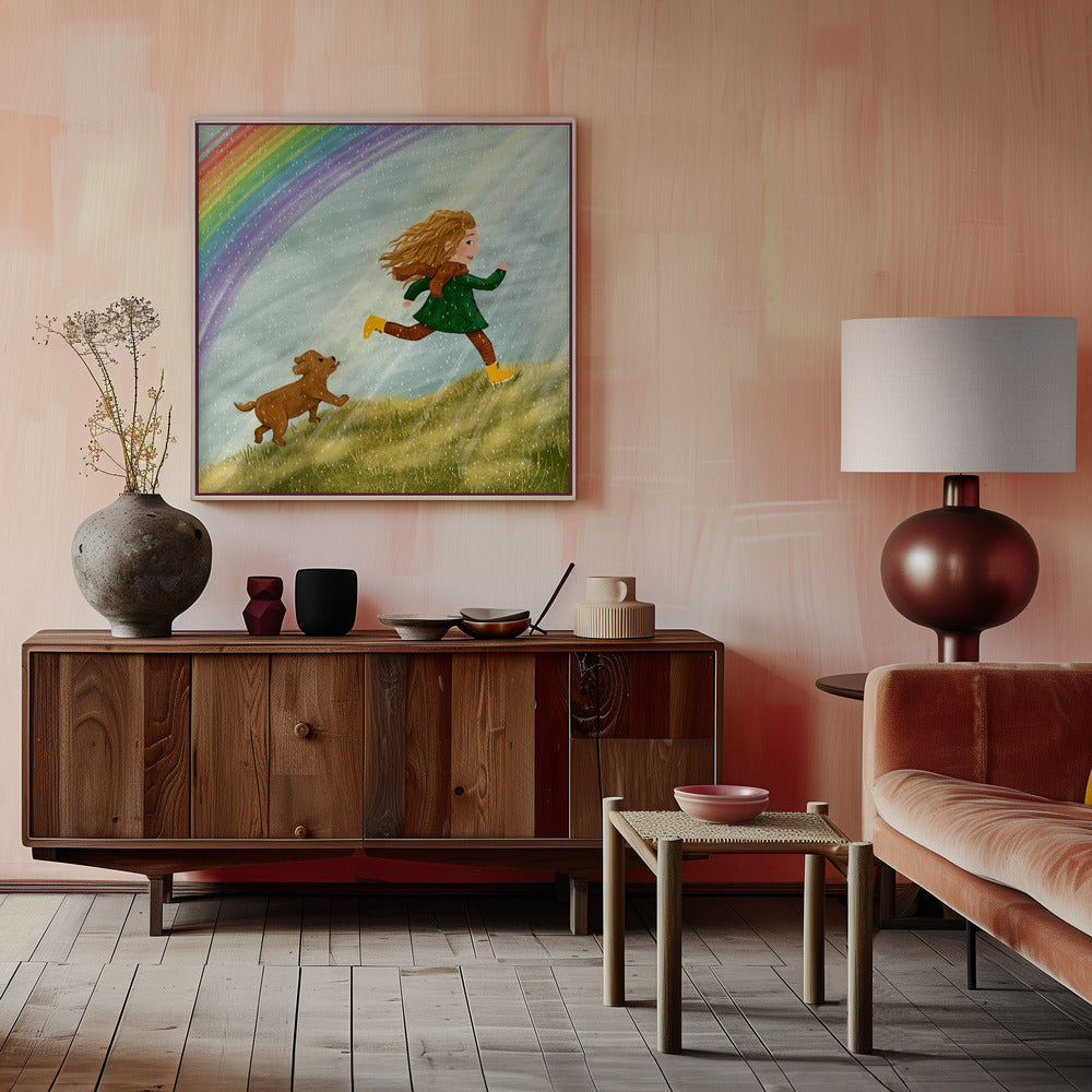 Mejores amigas  ·  cuadro de decoración