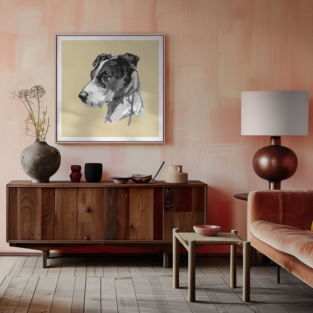 Un perro muy moderno nº3  ·  cuadro de decoración