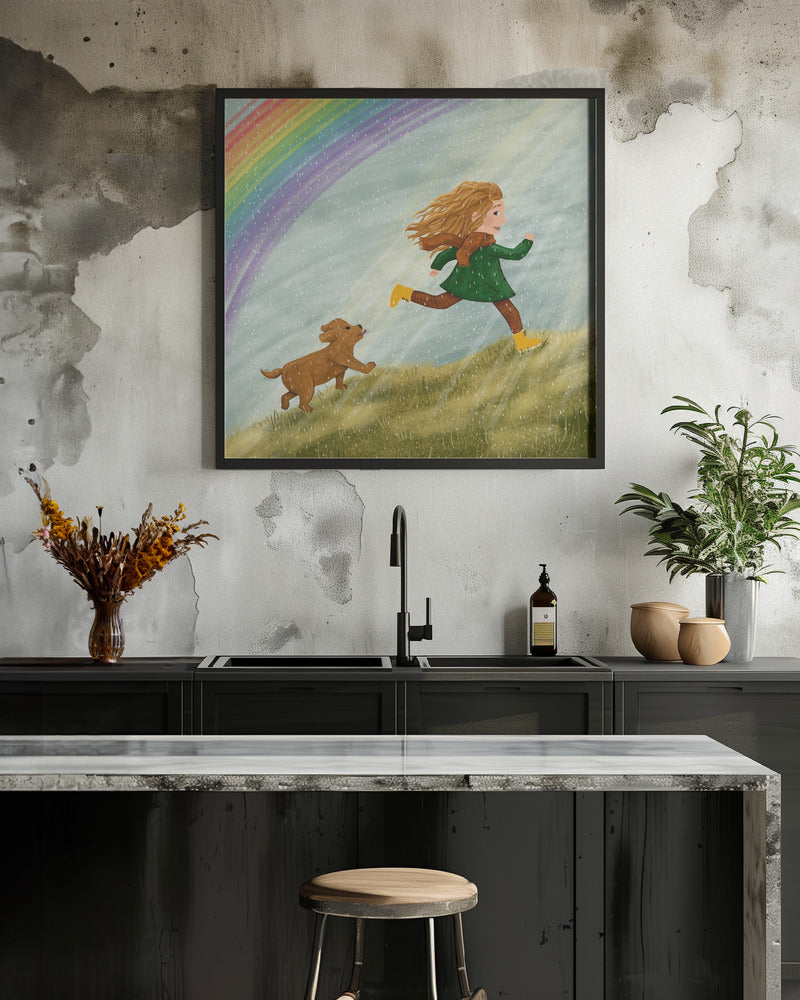 Mejores amigas  ·  cuadro de decoración
