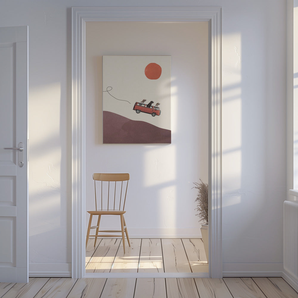 Pandilla de perros aventureros  ·  cuadro de decoración