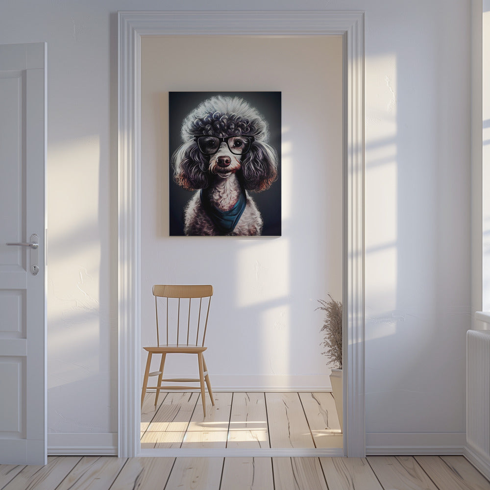 Perro hipster 4  ·  cuadro de decoración