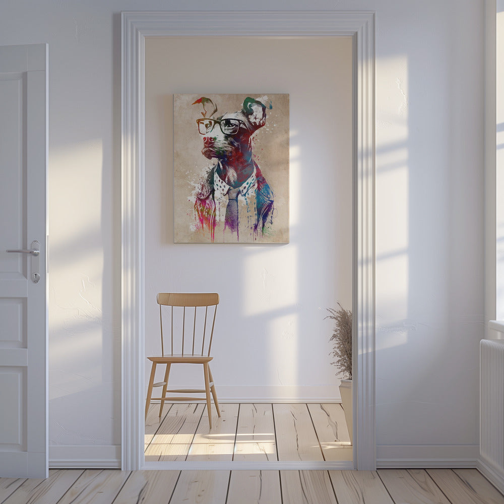 Gráfico de perro 2  ·  cuadro de decoración