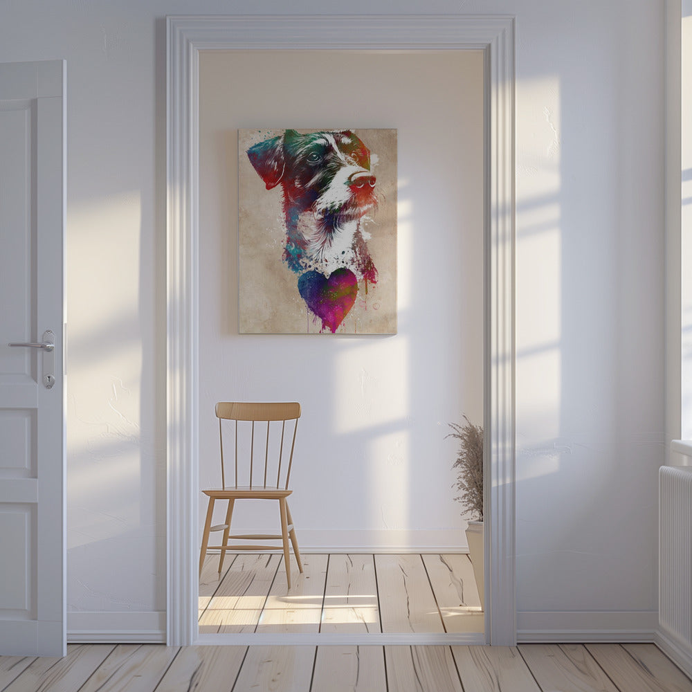 Amor de perro 2  ·  cuadro de decoración