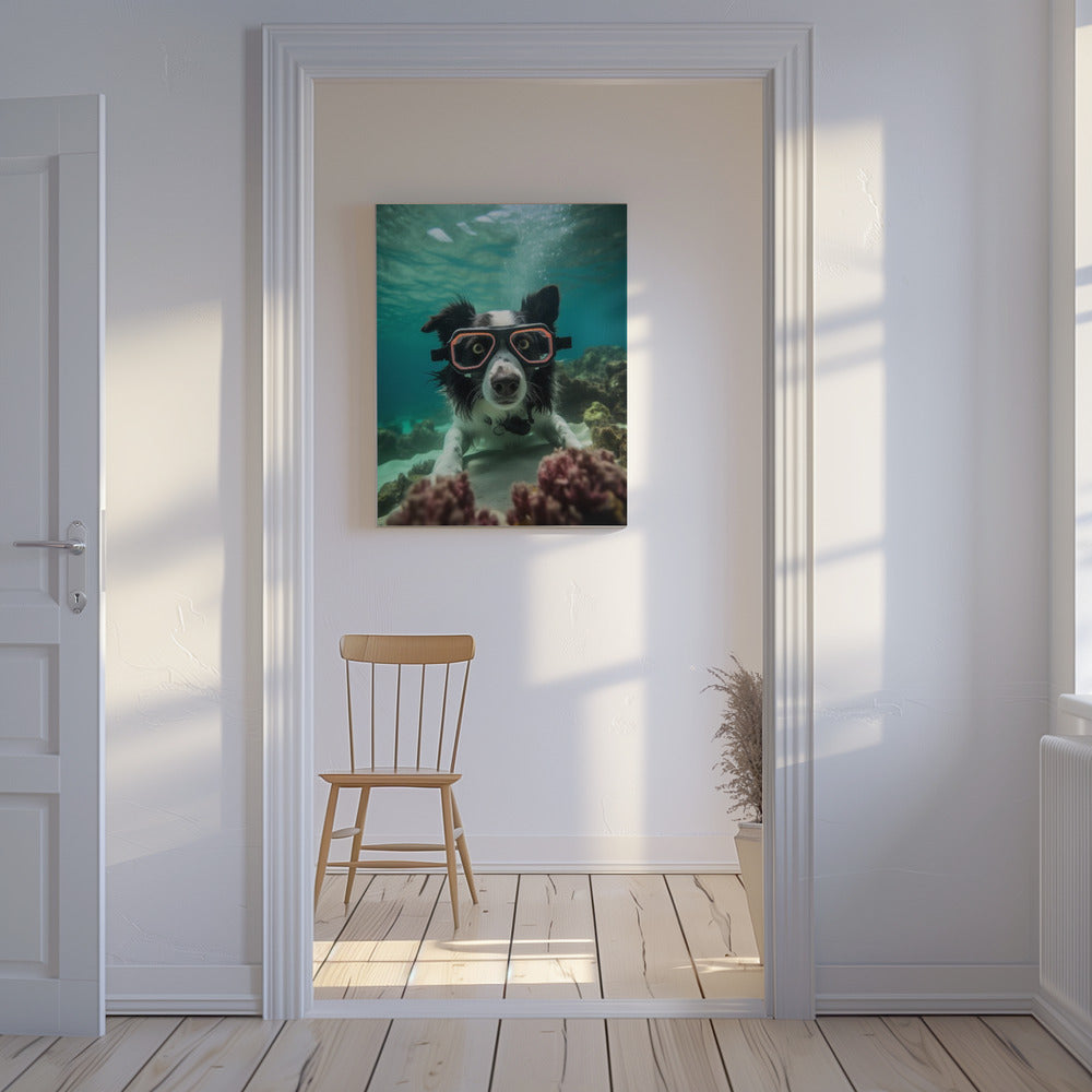 Inmersión 3 del Border Collie  ·  cuadro de decoración