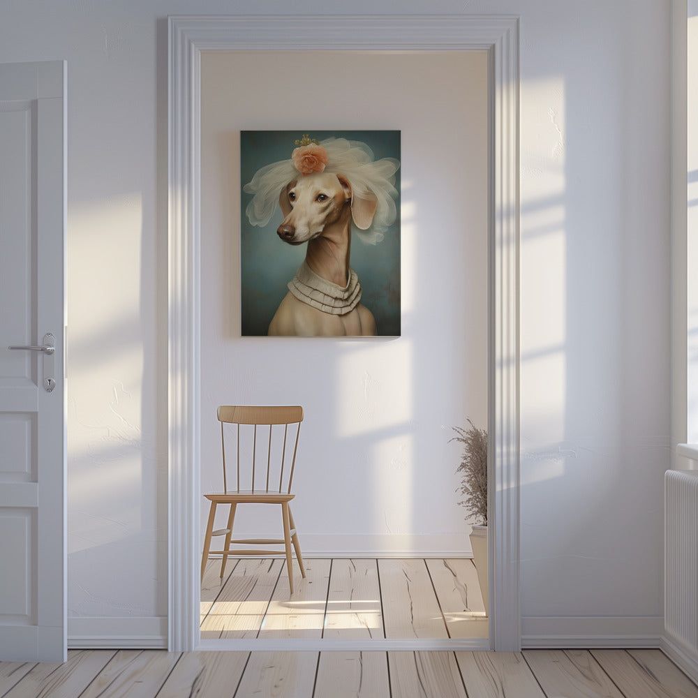 Perro humano 0001  ·  cuadro de decoración