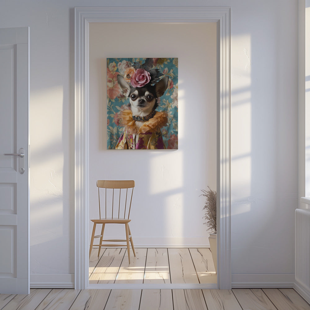 La duquesa chihuahua  ·  cuadro de decoración