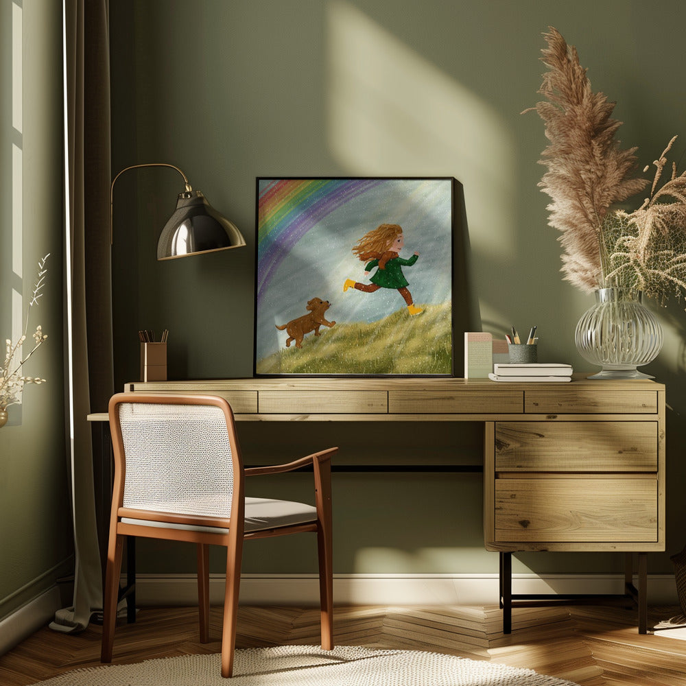 Mejores amigas  ·  cuadro de decoración