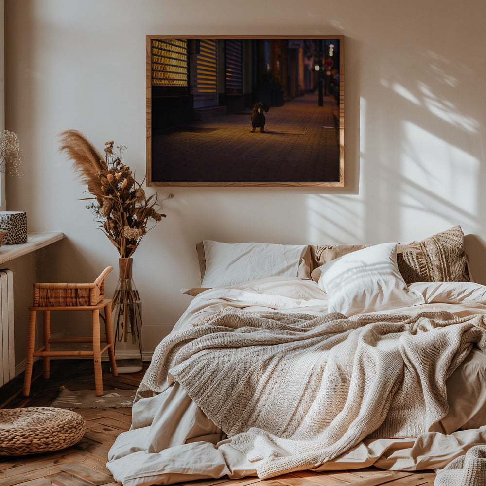 La noche es joven  ·  cuadro de decoración
