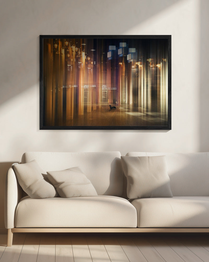 Mi nuevo escondite  ·  cuadro de decoración