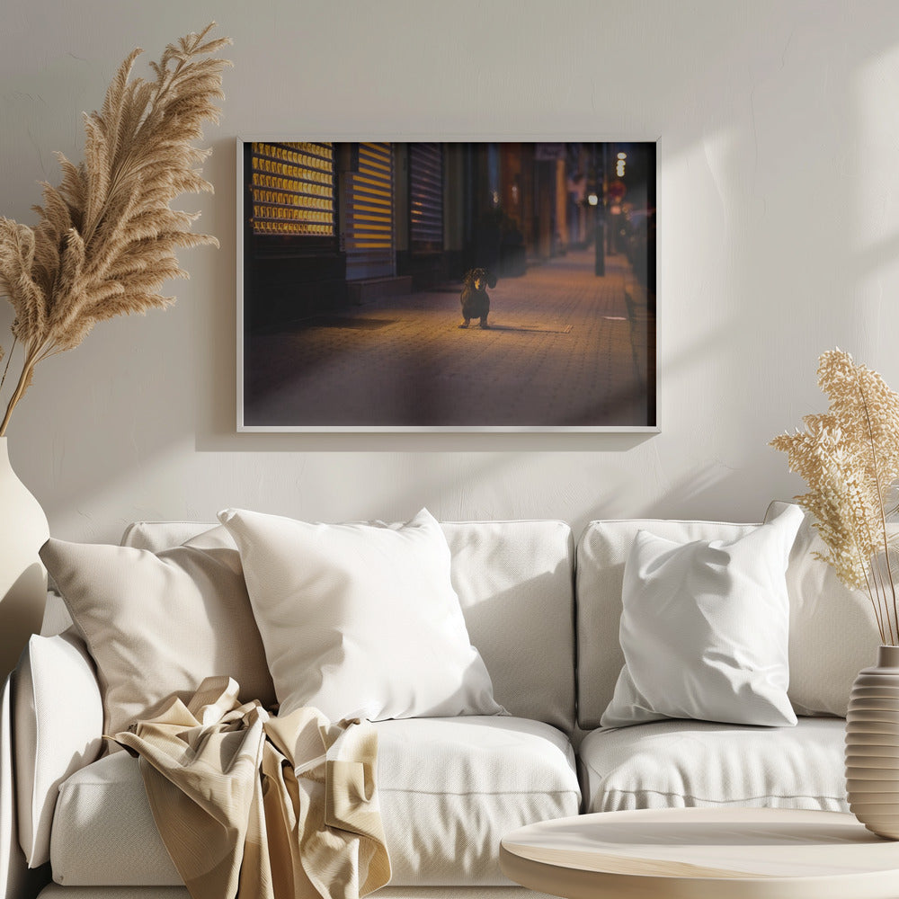 La noche es joven  ·  cuadro de decoración