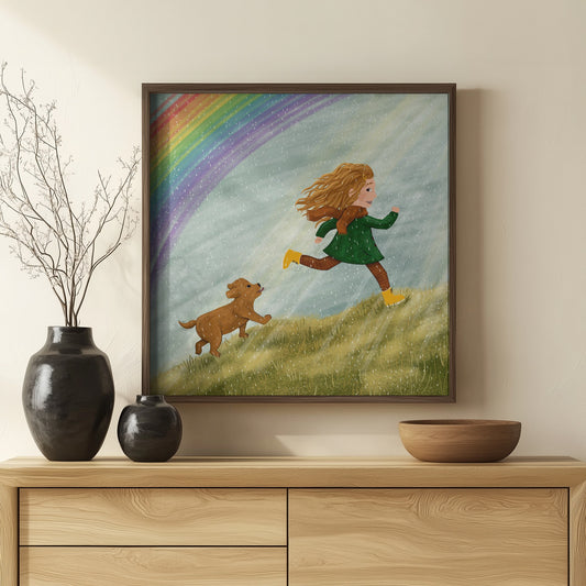 Mejores amigas  ·  cuadro de decoración