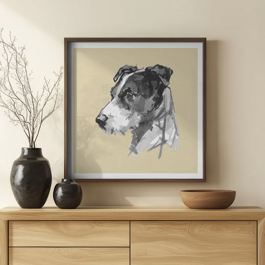 Un perro muy moderno nº3  ·  cuadro de decoración