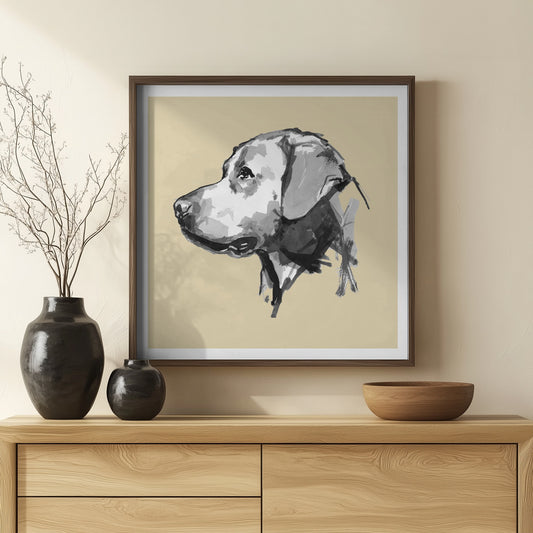 Un perro muy moderno nº5  ·  cuadro de decoración