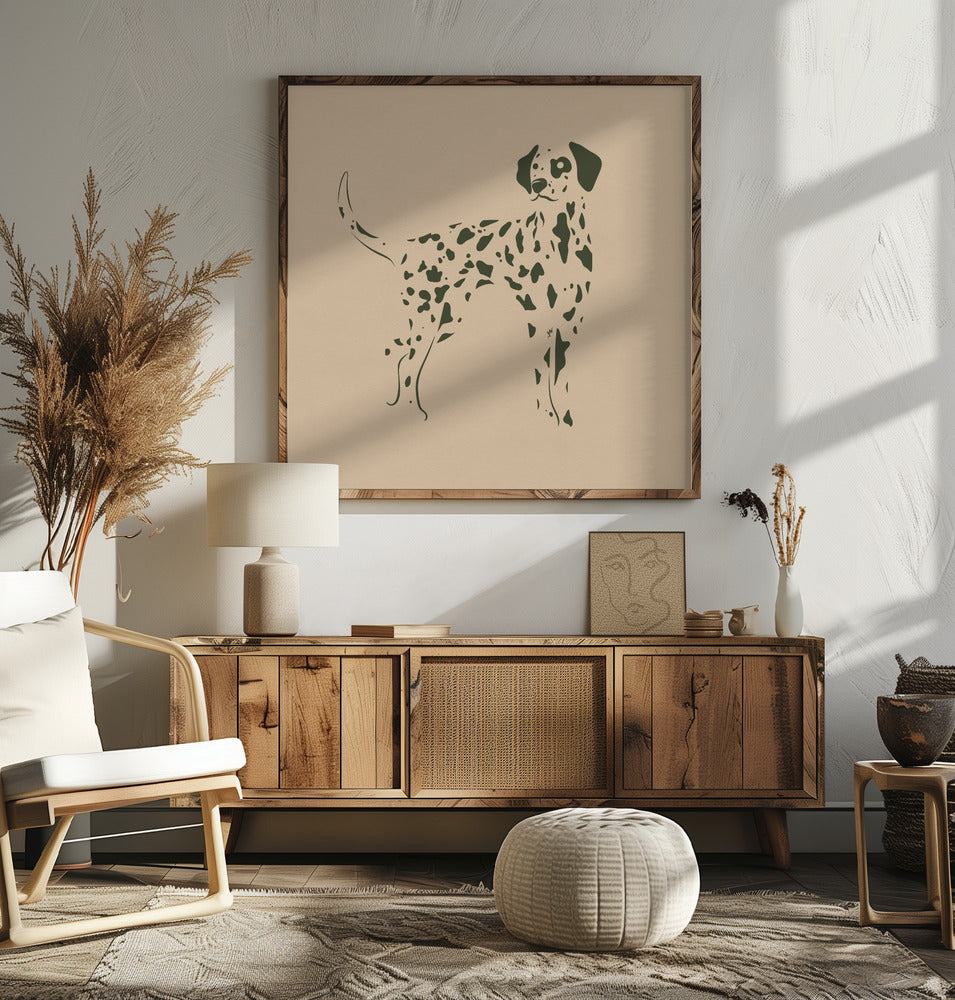 Dálmata simple  ·  cuadro de decoración