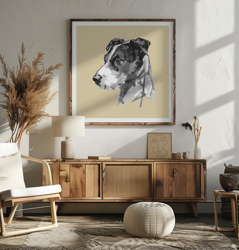 Un perro muy moderno nº3  ·  cuadro de decoración