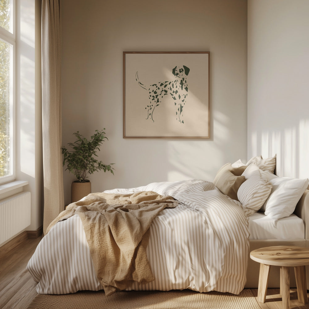 Dálmata simple  ·  cuadro de decoración