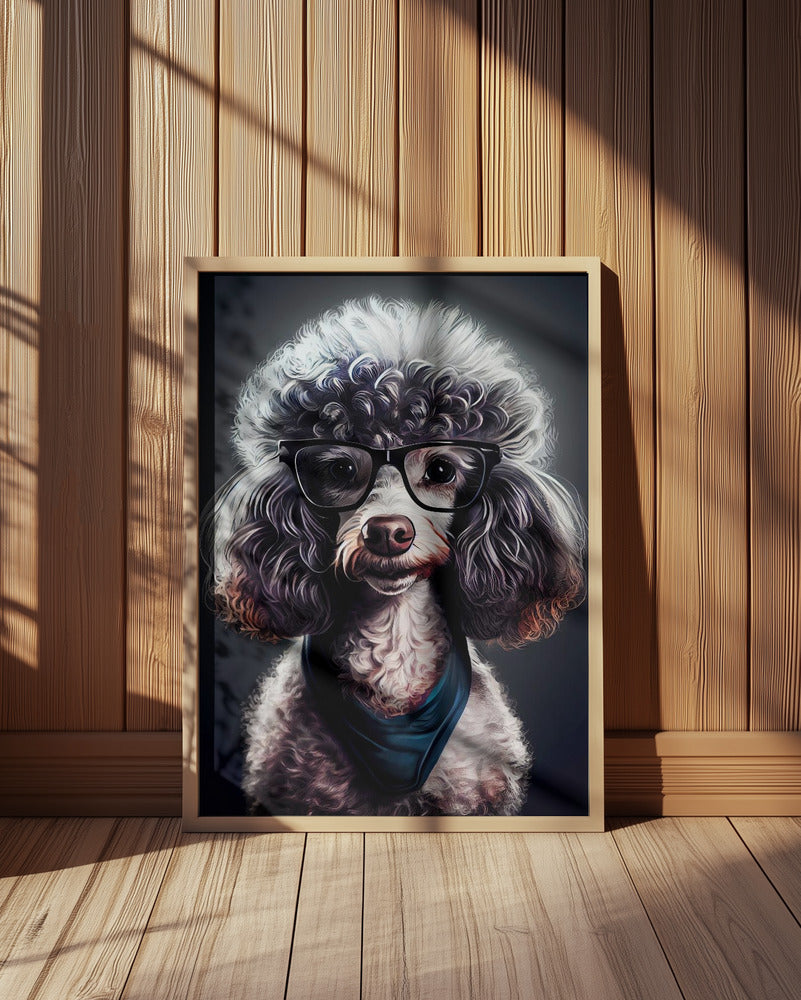 Perro hipster 4  ·  cuadro de decoración