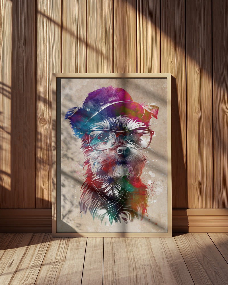 Gráfico de perro 1 ·  cuadro de decoración