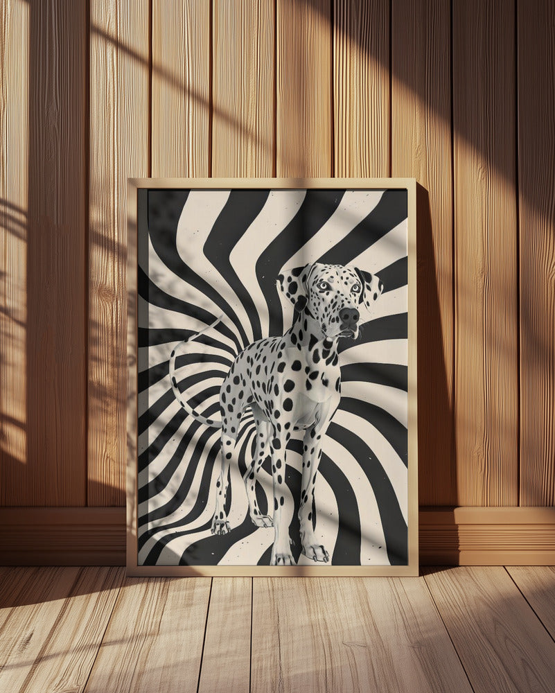 El perro dálmata  ·  cuadro de decoración