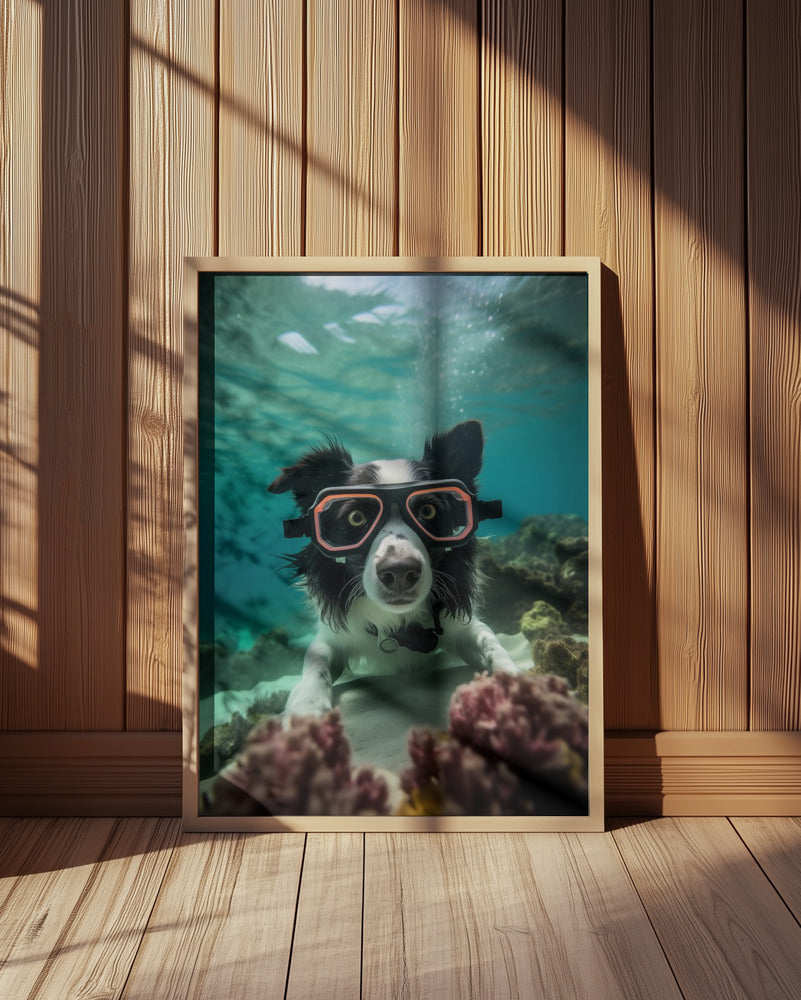 Inmersión 3 del Border Collie  ·  cuadro de decoración