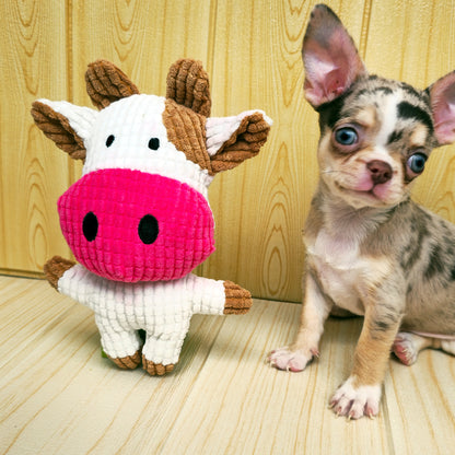 Vaquita · juguete de perro de peluche