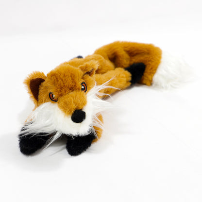 Zorro sin relleno · juguete de perro esponjoso